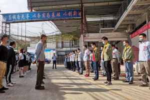 广东大型钣金加工厂家，每周一早会雷打不动【恒宇泰金属】