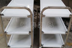 不锈钢加工酒店多功能推车推荐生产定制厂家-【恒宇泰】15年的非标定制加工经验